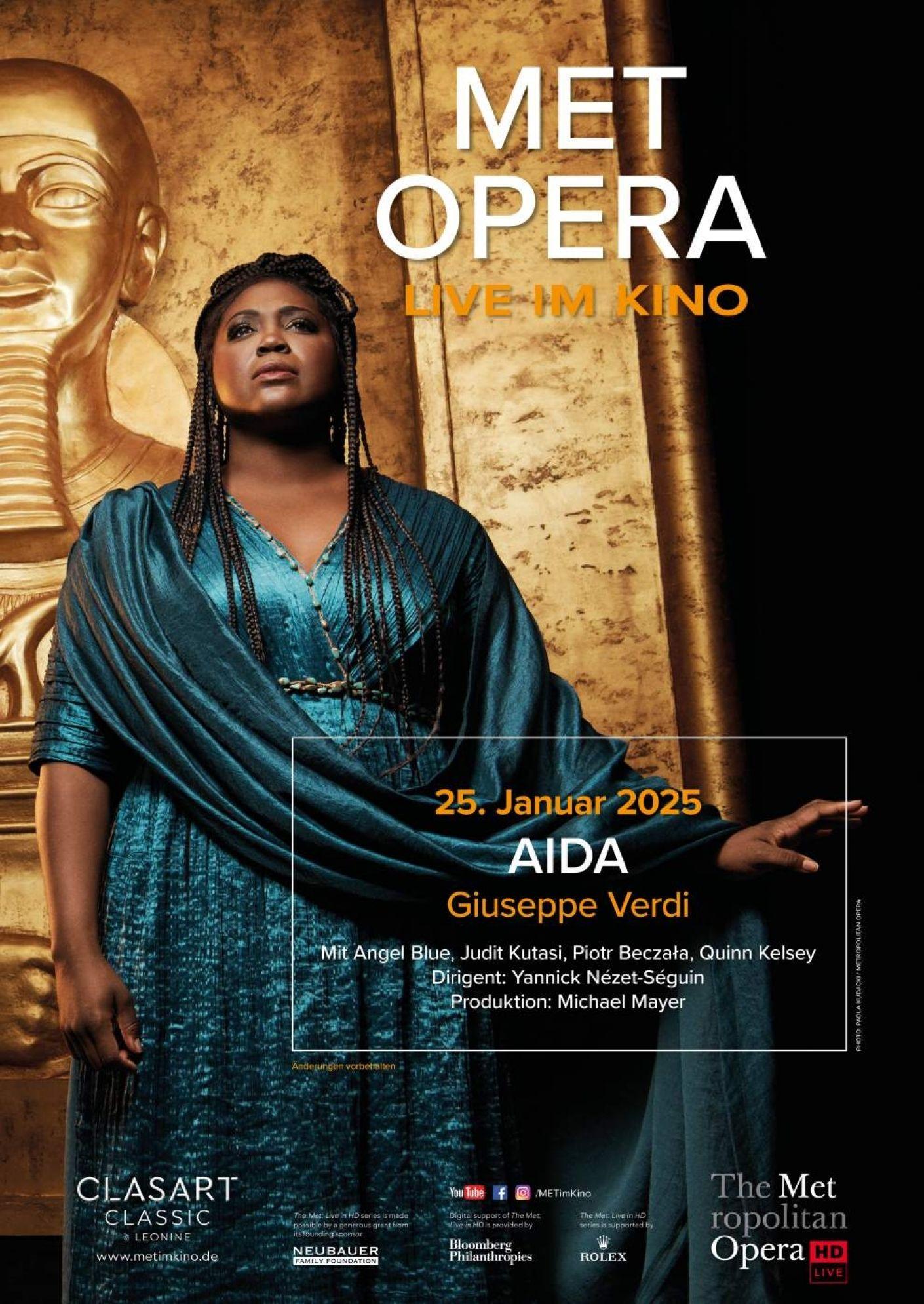 Met Opera 2024/25: Guiseppe Verdi AIDA